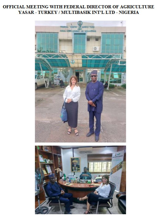 Yasar Makine × Nigeria Ministry of Agriculture engagement — view 02